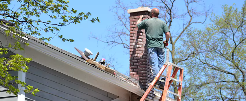 Vinyl and PVC Chimney Flashing Installation in Cutler Bay, FL